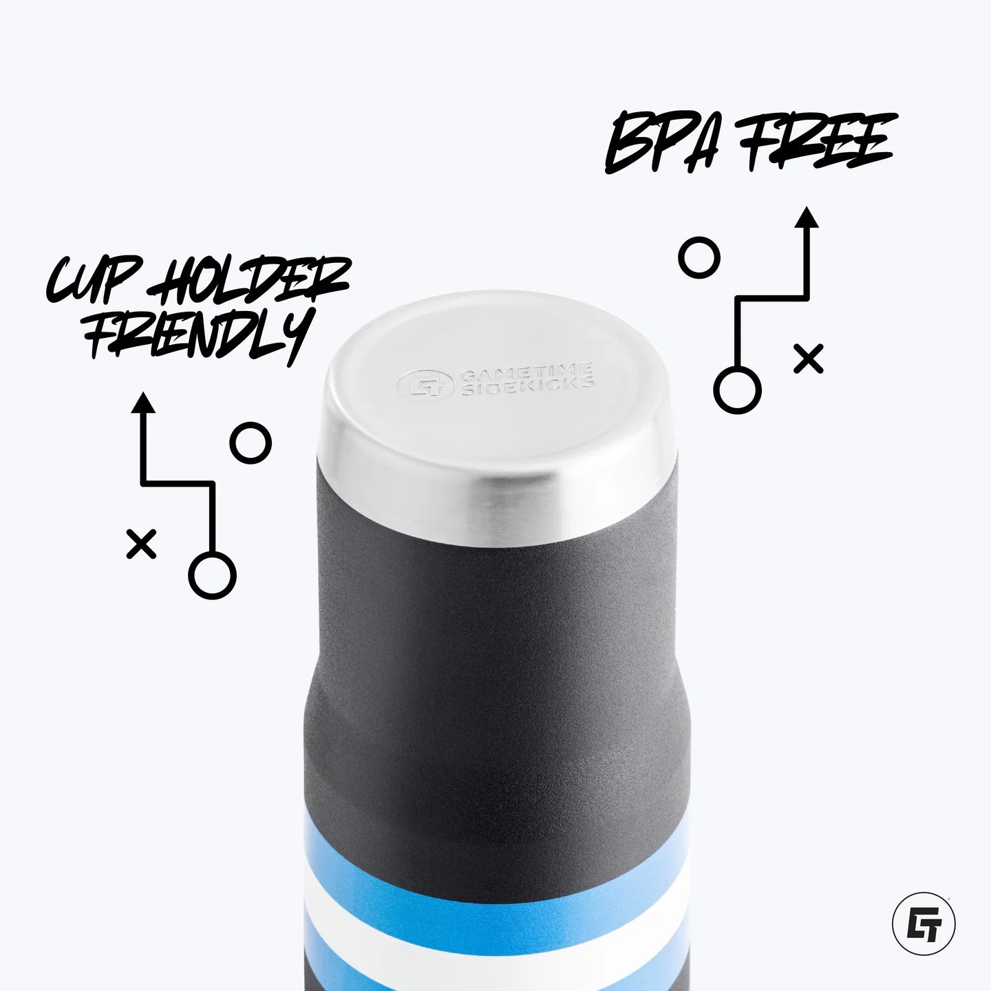 Tennessee Volunteers - Tennessee 20oz College Vault Metal Tumbler