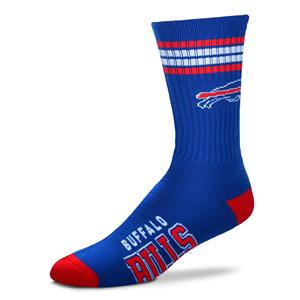 Buffalo Bills - NFL 4 Stripe Deuce Crew Socks