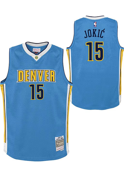 Denver Nuggets - NBA 2016 Nikola Jokic Swingman Road Youth Jersey
