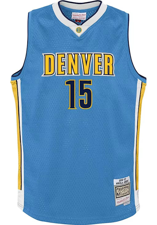 Denver Nuggets - NBA 2016 Nikola Jokic Swingman Road Youth Jersey
