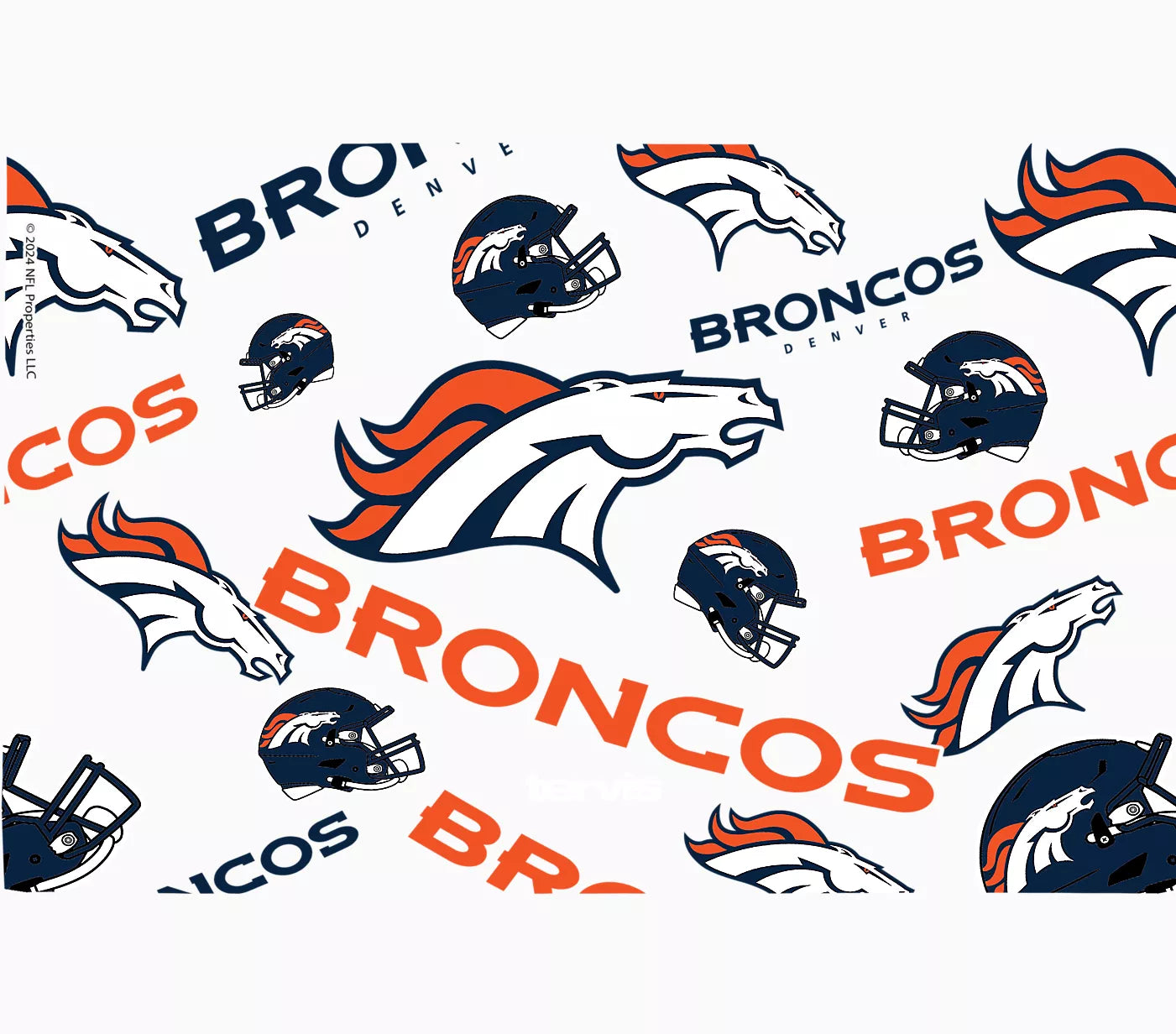 Denver Broncos - NFL All Over Plastic Tumbler