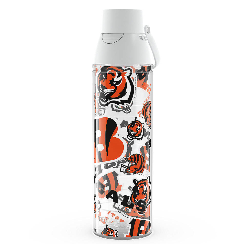 NFL Cincinnati Bengals - All Over 24Oz PPlastic Water Bottle