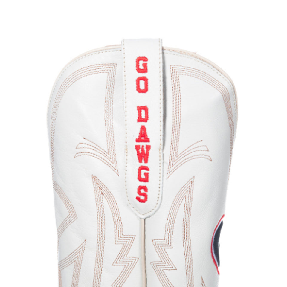 Georgia Bulldogs - Carrie Women's Ivory Western Boot