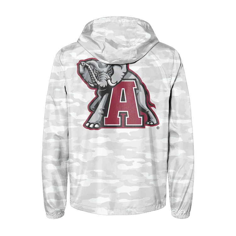 Alabama Crimson Tide - NCAA Camo Front Logo Jacket