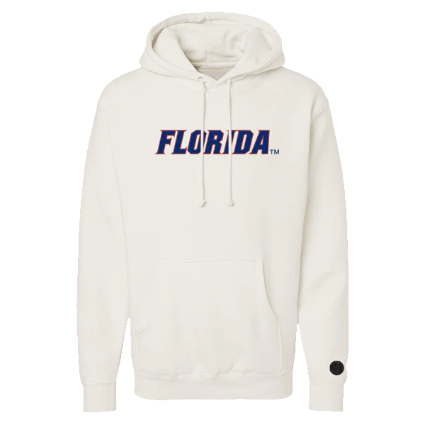 Florida Gators - NCAA Bone Chenille Pullover Hoodie