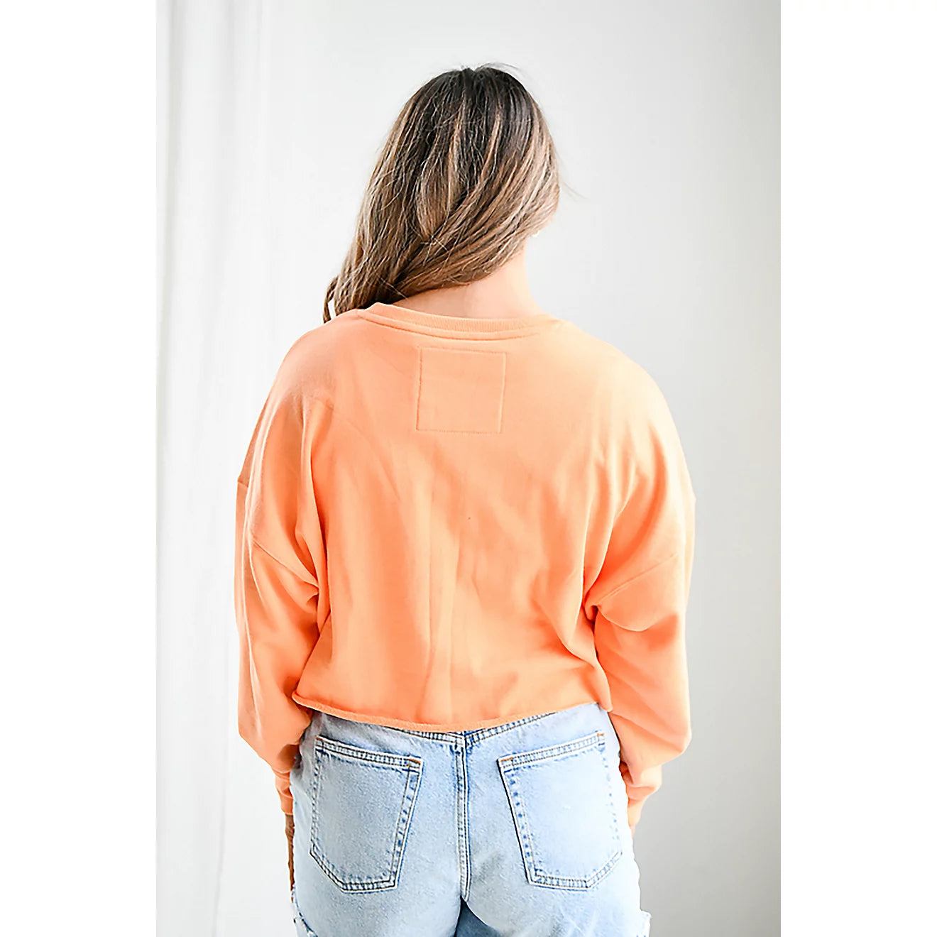 Tennessee Volunteers - Perkins Chenille Slogan Cropped Long Sleeve