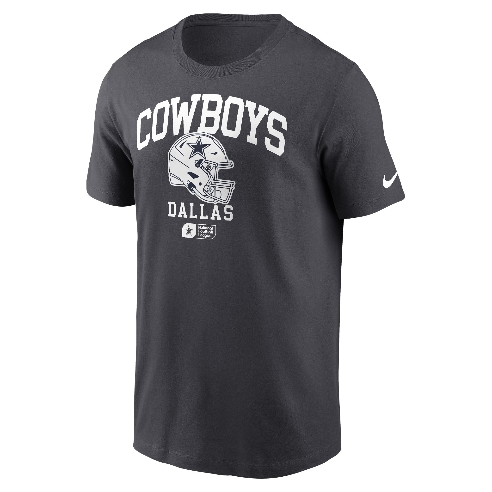 Dallas Cowboys - Black Nike Helmet Essential T-Shirt