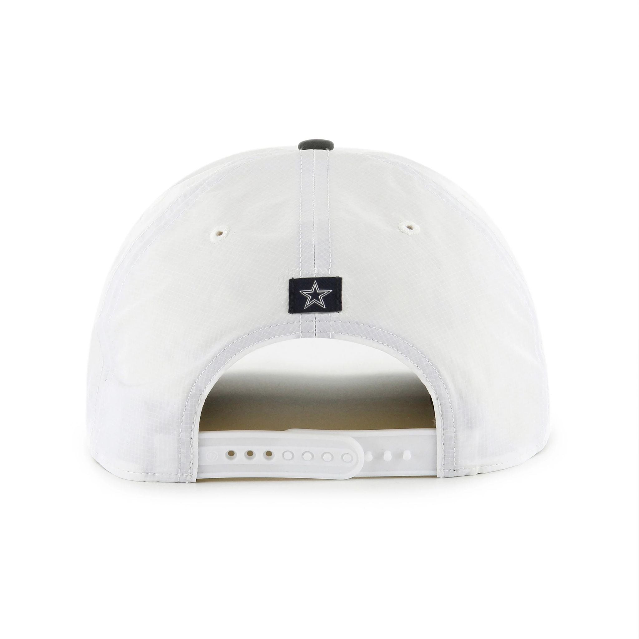 Dallas Cowboys - Men's 47 Brand White Lineman Hitch Adjustable Hat