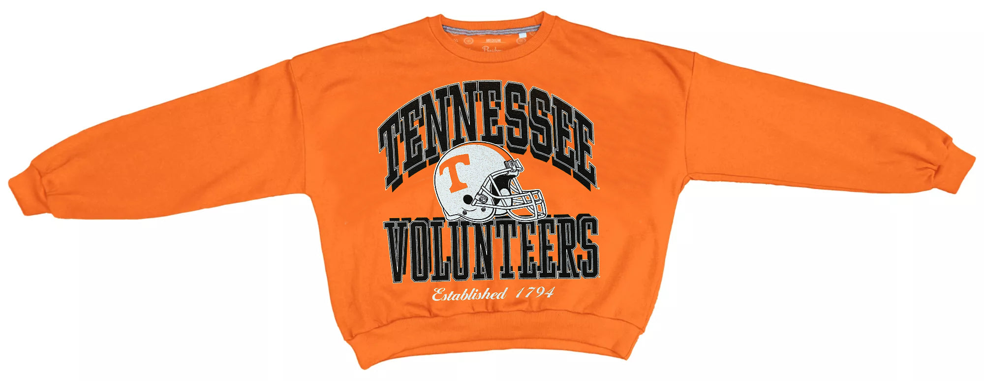 Tennessee Volunteers "Cavelli" - Long-Sleeve Crew-Neck Blousant Oversized Fleece