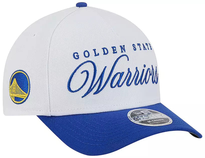 Golden State Warriors - NBA 2025 Draft 9Forty M-Crown A-Frame Snapback Hat , New Era