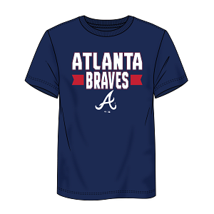 Atlanta Braves - MLB Men's Primary Cotton Short Sleeve Component T-Shirt