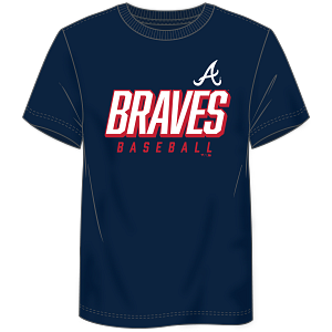 Atlanta Braves - MLB Cotton Crew Short Sleeve Component 024Q T-Shirt