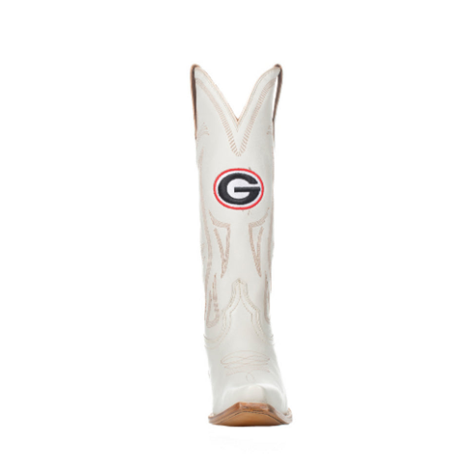 Georgia Bulldogs - Carrie Women's Ivory Western Boot
