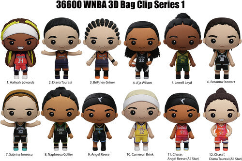 Monogram WNBA - Series 1 - 1pcs 3D Figure Bag Clip Blind Bag
