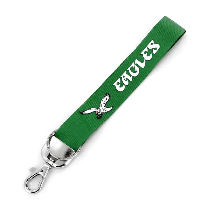 Philadelphia Eagles - NFL Logo Deluxe Wristlet Keychain
