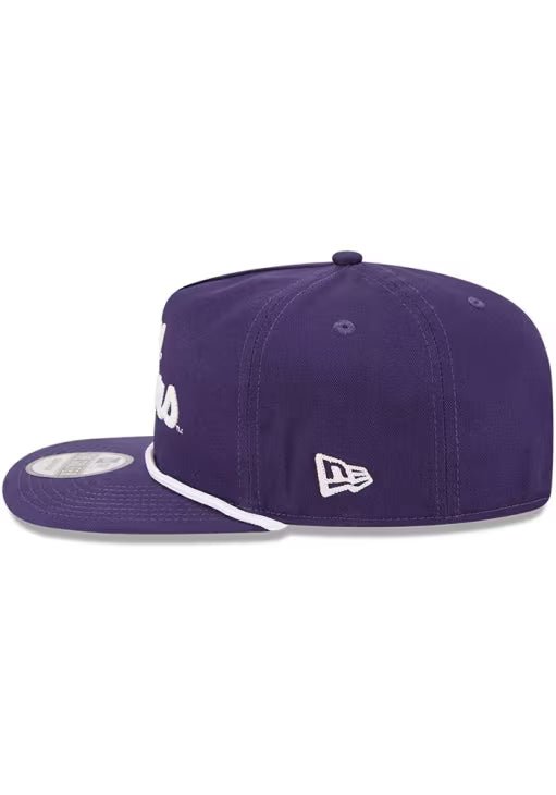 LSU Tigers - Golfer Team Text Snapback Hat, New Era