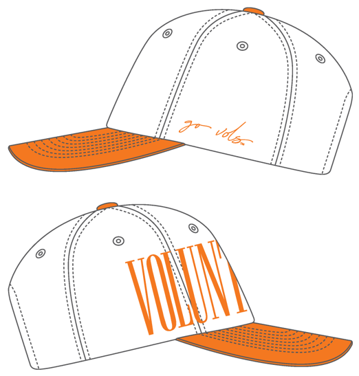 Tennessee Volunteers - Saturday Stretch Canvas Trucker Hat