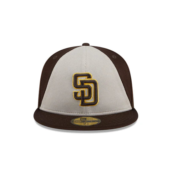 San Diego Padres - Brown 59Fifty Batting Practice Snapback Adjustable Hat, New Era