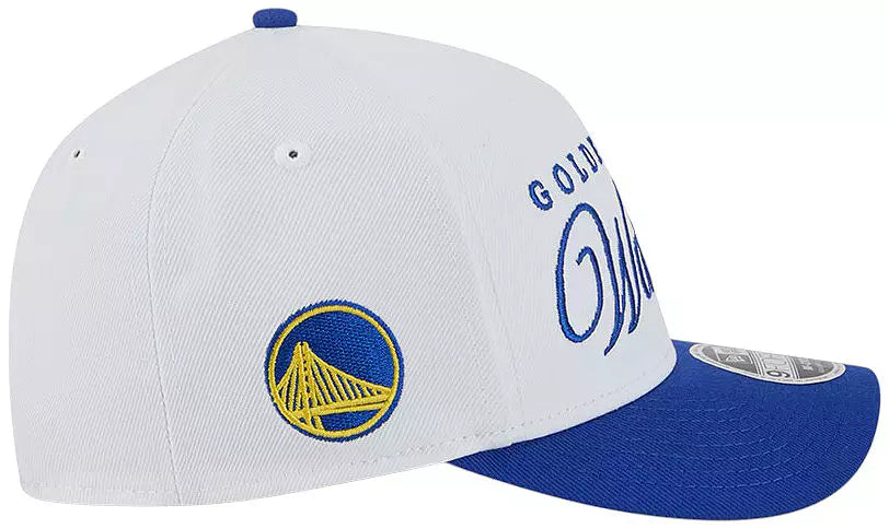 Golden State Warriors - NBA 2025 Draft 9Forty M-Crown A-Frame Snapback Hat , New Era