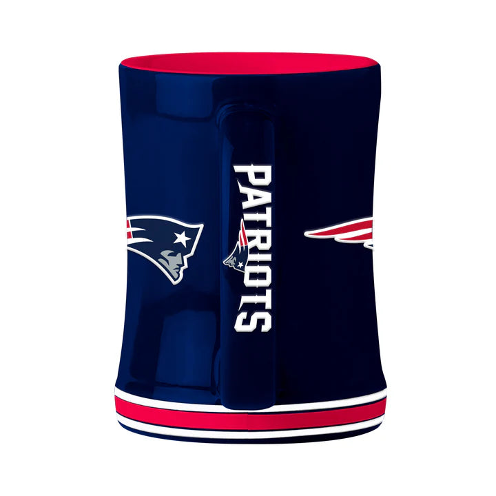 New England Patriots - NFL Boelter Brands Sculpted Coffee Mugs