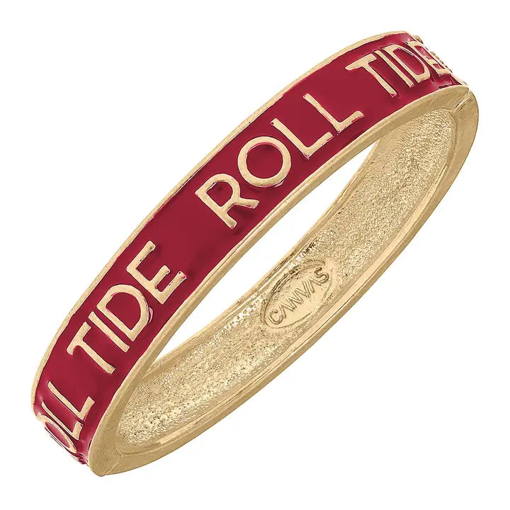 Alabama Crimson Tide - NCAA Enamel Hinge Bangle