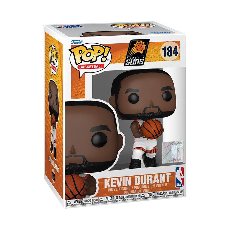 Funko POP! NBA: Phoenix Suns - Kevin Durant White Jersey Vinyl Figure