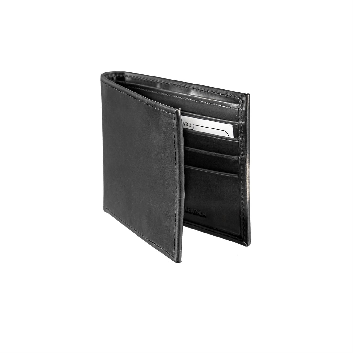 Kentucky Wildcats - NCAA Unviersity of Kentucky Leather Black Bifold Wallet