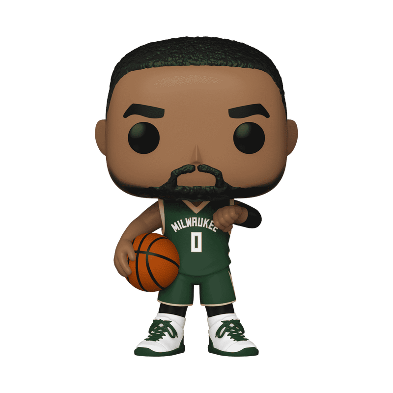 Funko POP! NBA: Milwaukee Bucks - Damian Lillard in Green Jersey Vinyl Figure