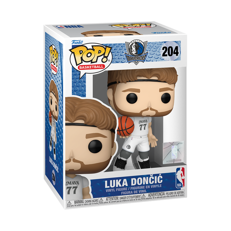 Funko POP! NBA: Mavericks - Luka Dončić (2024 City Edition Uniform) Vinyl Figure