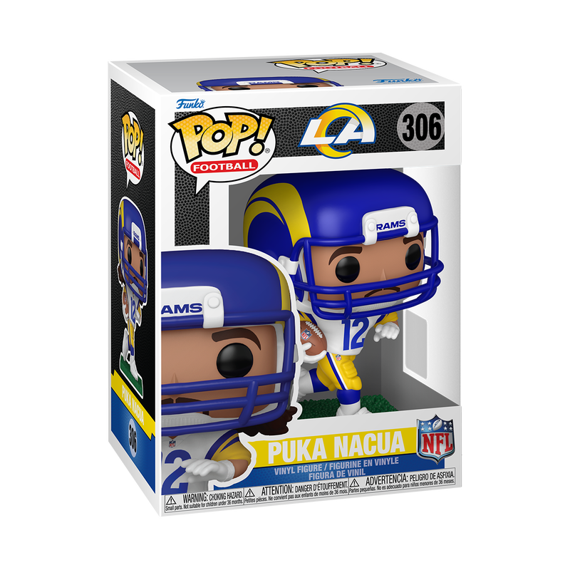 Funko POP! NFL: Los Angeles Rams - Puka Nacua Vinyl Figure