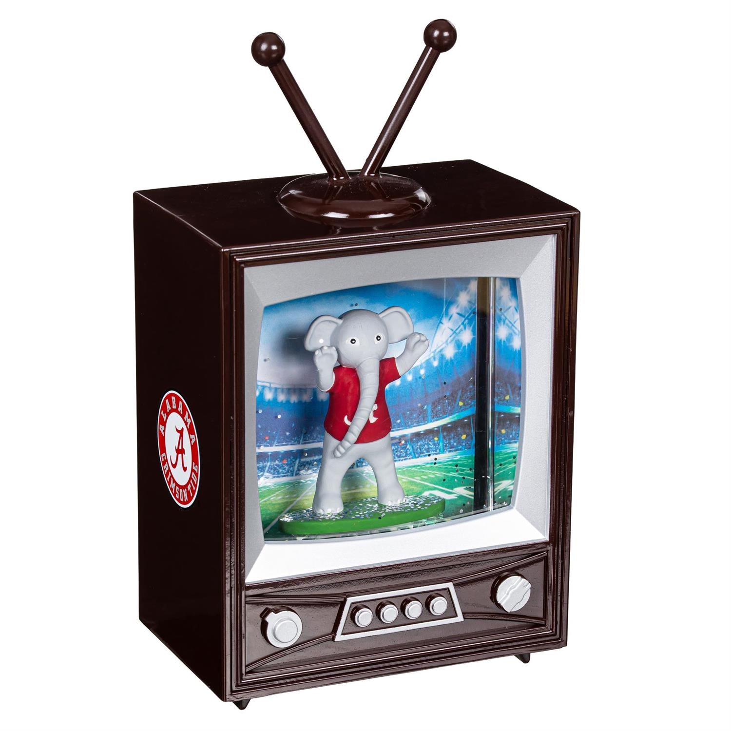 Alabama Crimson Tide - NCAA University of Alabama Vintage TV Water Lantern