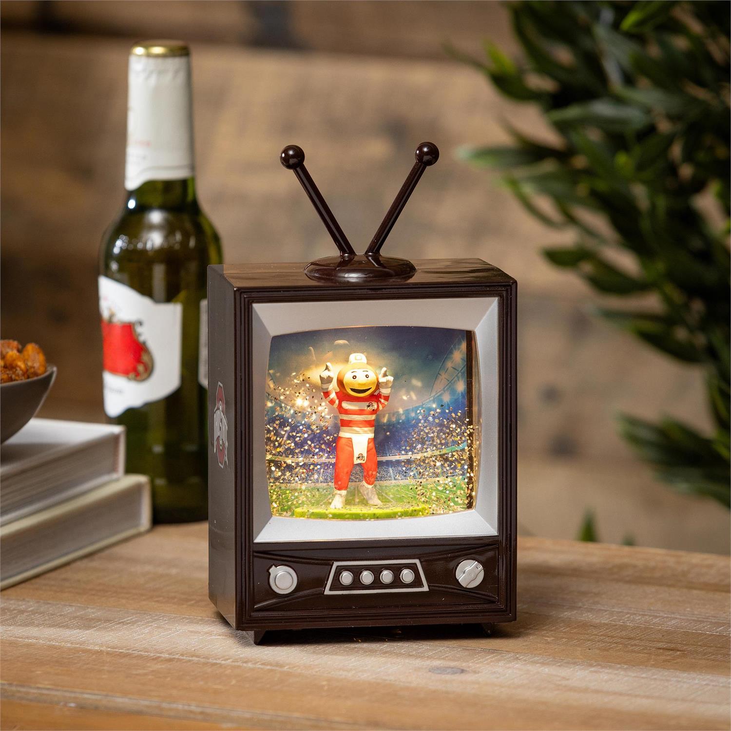 Ohio State Buckeyes - NCAA Ohio State University Vintage TV Water Lantern