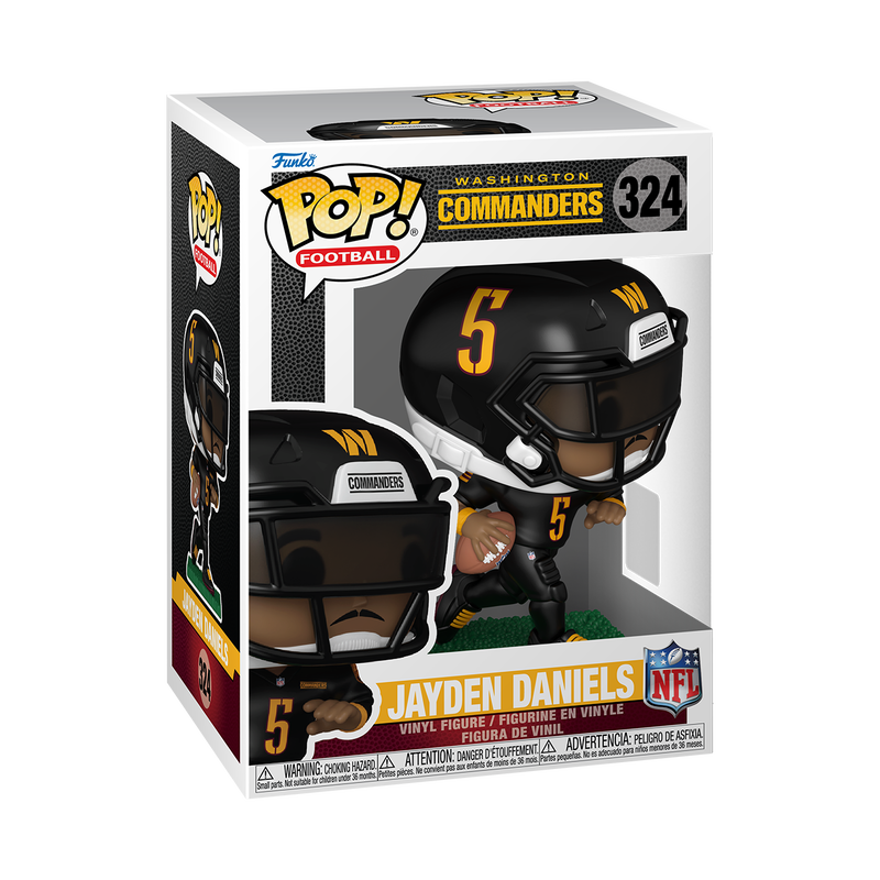 Funko POP! NFL: Washington Commanders - Jayden Daniels Vinyl Figure