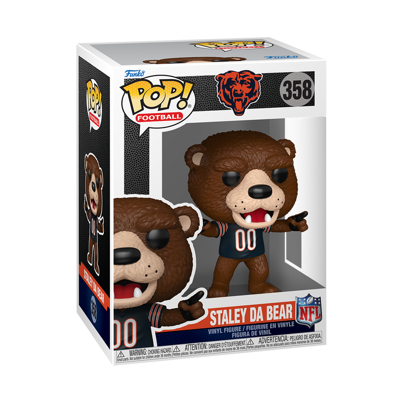 Funko POP! NFL: Chicago Bears - Staley Da Bear Vinyl Figure