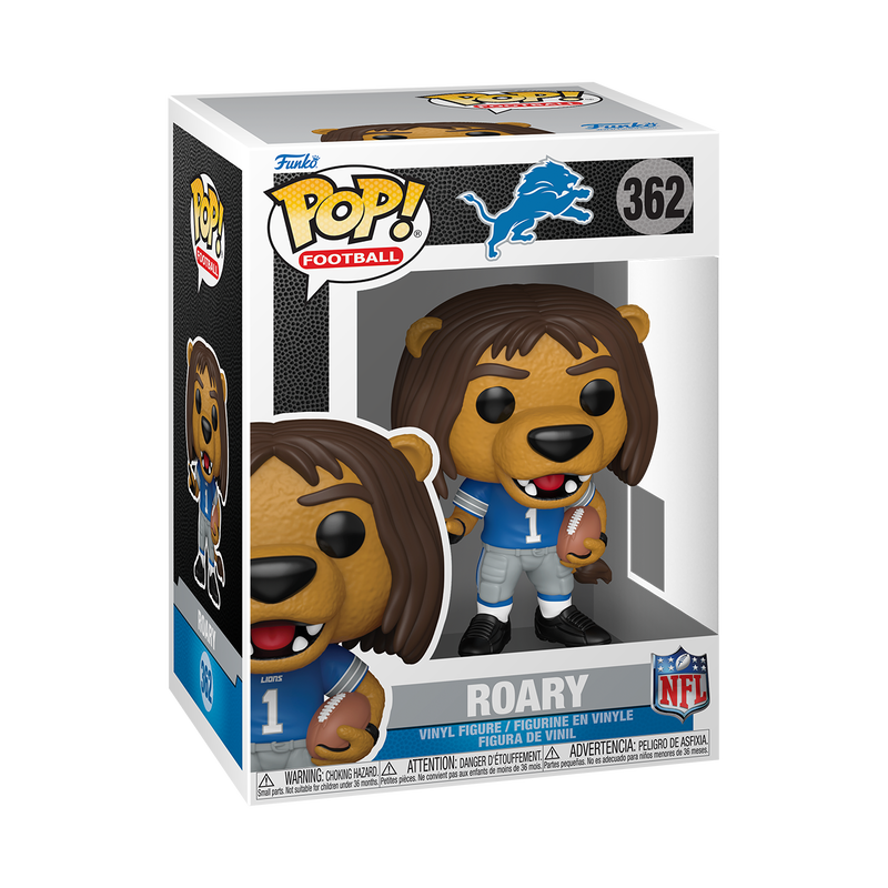 Funko POP! NFL: Detroit Lions - NFL Roary Vinyl Figure