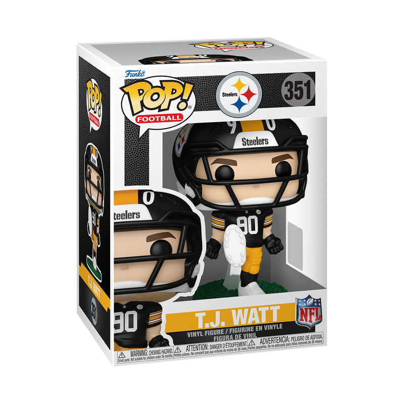 Funko POP! NFL Pittsburgh Steelers - T.J. Watt (Punting) Vinyl Figure