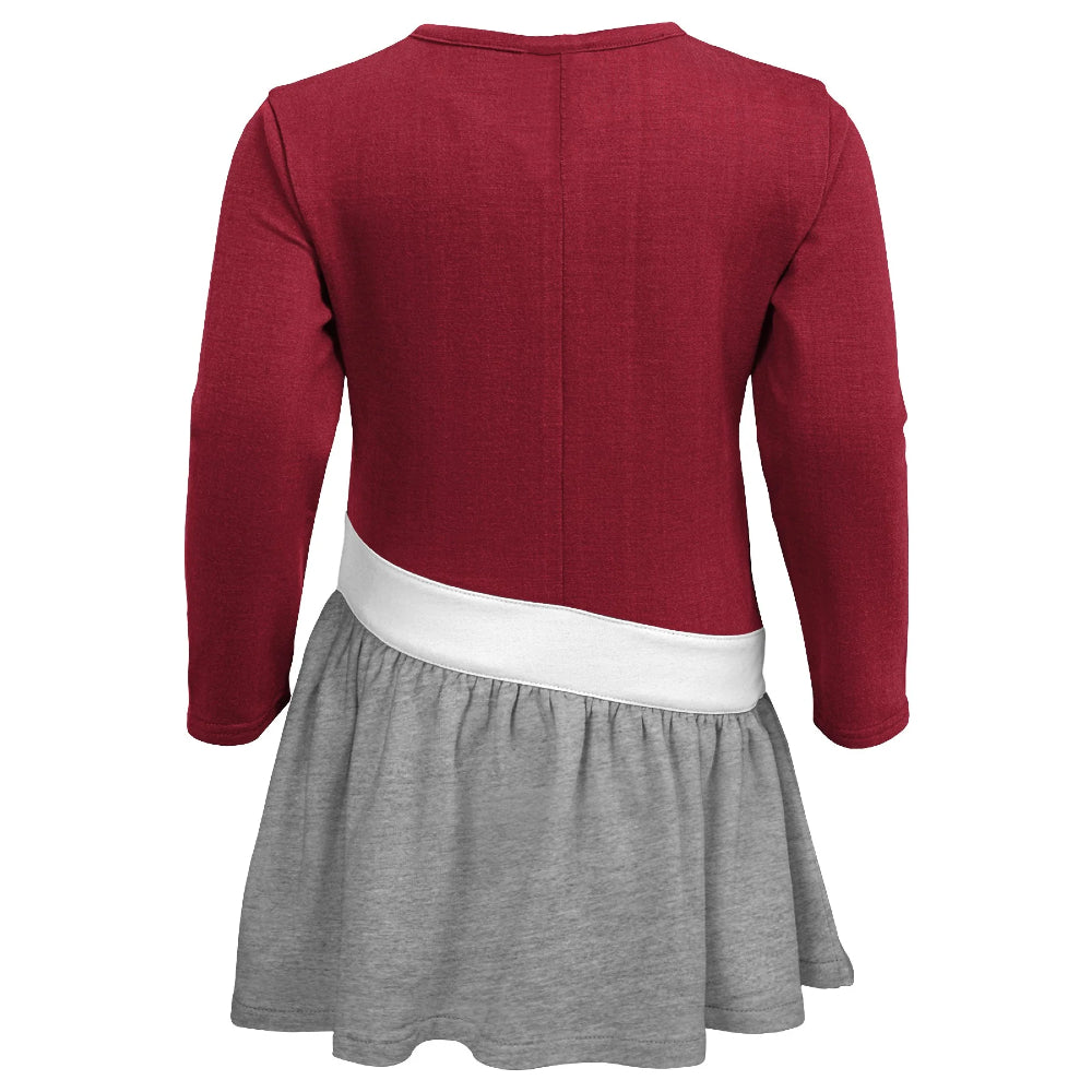 Alabama Crimson Tide - NCAA Toddler Heart to Heart Tunic Dress