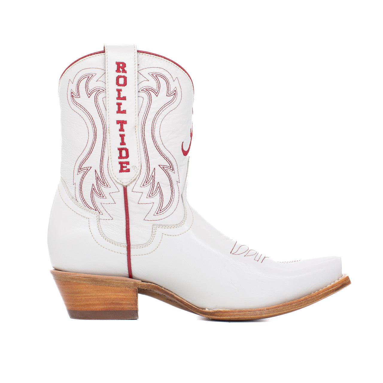 Alabama Crimson Tide - Sarah Women's Shorty Ivory Western Boot