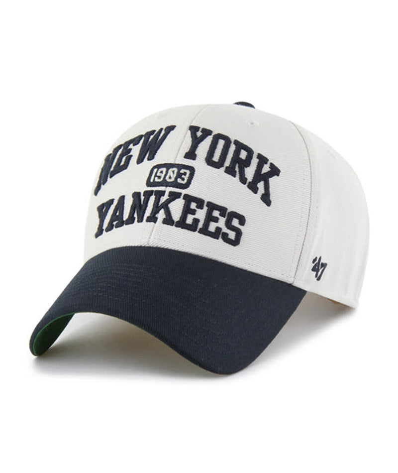 New York Yankees - Bone Broke Line MVP Adjustable Hat, 47 Brand