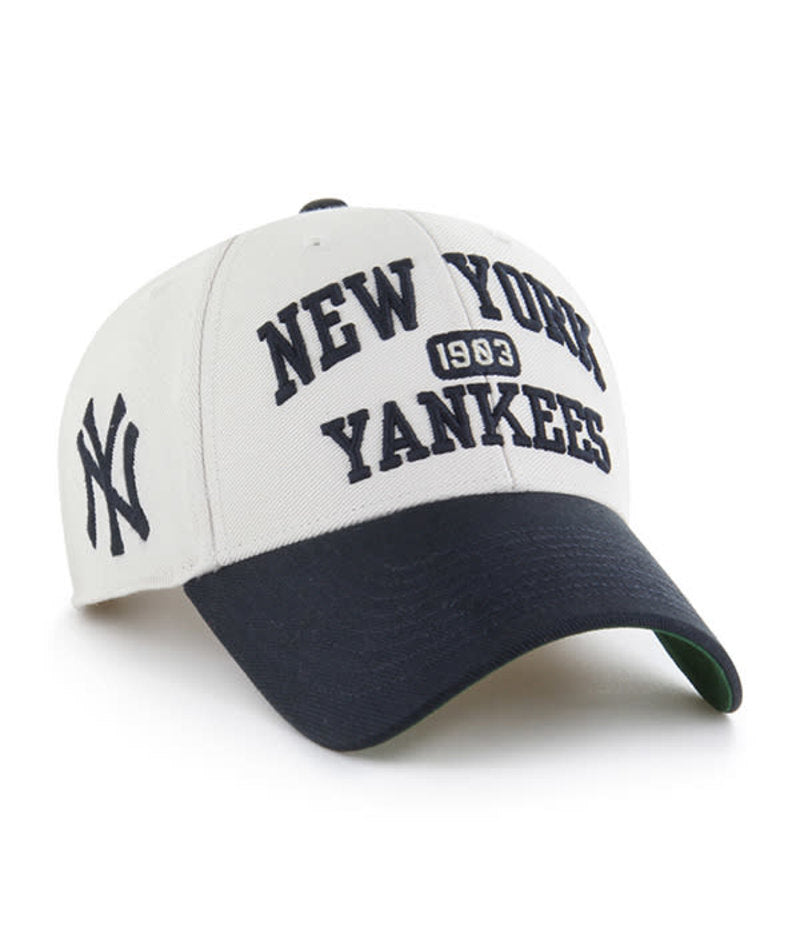 New York Yankees - Bone Broke Line MVP Adjustable Hat, 47 Brand