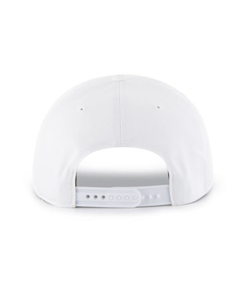 Atlanta Braves - White Overhand Hitch Hat, 47 Brand