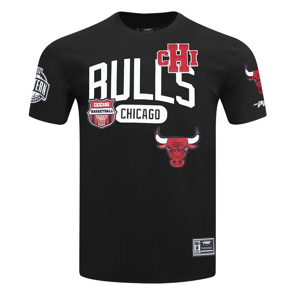 Chicago Bulls - NBA Letterman Men's Short Sleeve T-Shirt