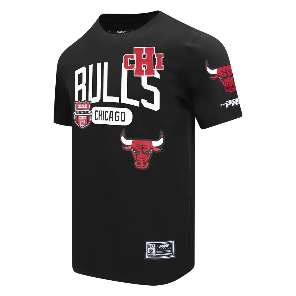 Chicago Bulls - NBA Letterman Men's Short Sleeve T-Shirt
