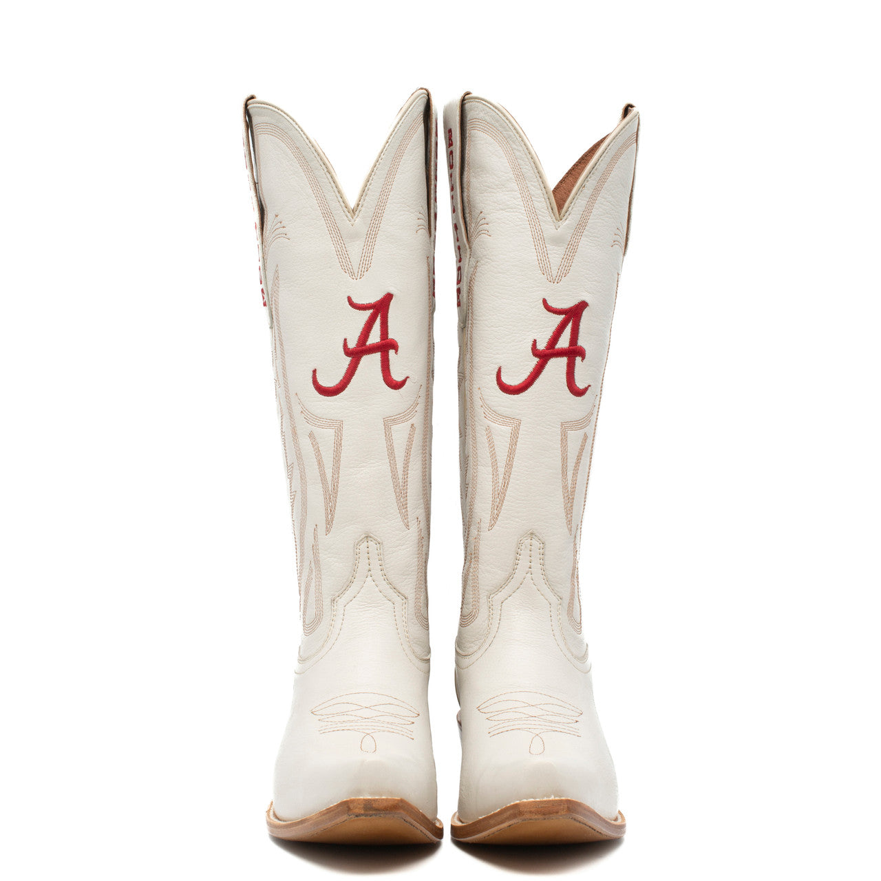 Alabama Crimson Tide - Carrie Women's Ivory Western Boot