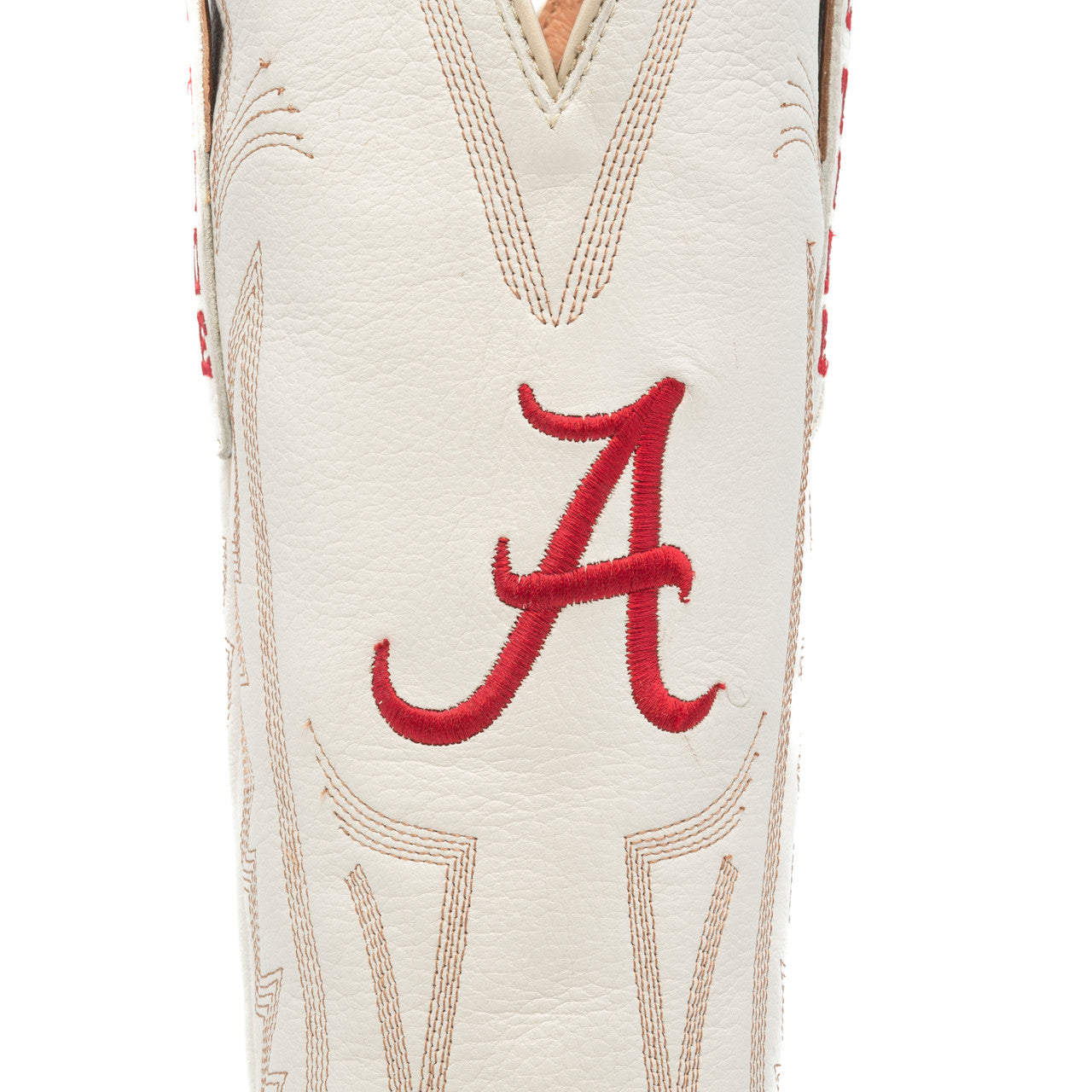 Alabama Crimson Tide - Carrie Women's Ivory Western Boot
