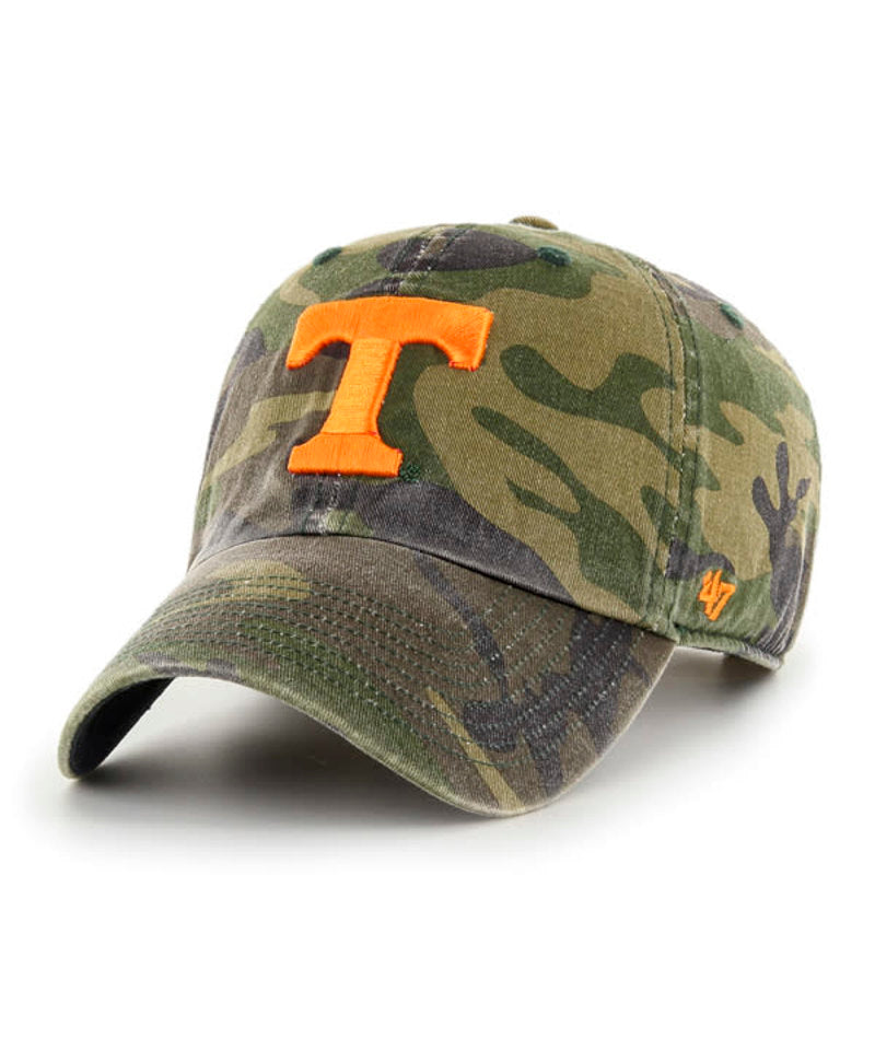 Tennessee Volunteers - Camo Camo 47 Clean Up All Clean Up Hat, 47 Brand
