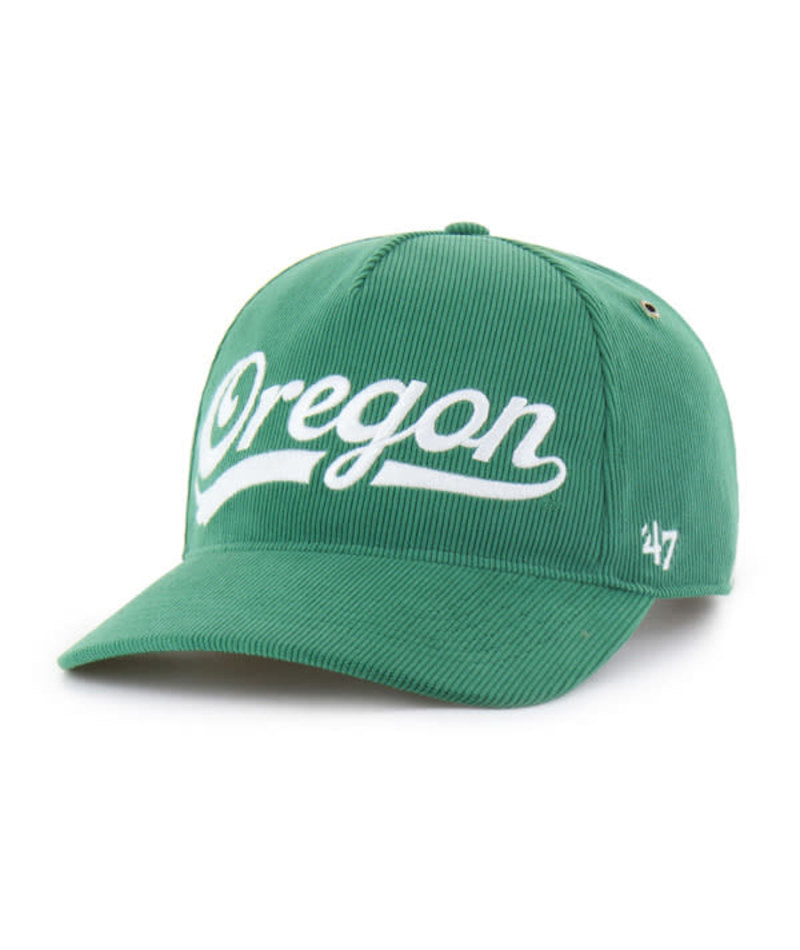 Oregon Ducks - NCAA Kelly Golden Age Cord Hitch RF Hat, 47 Brand