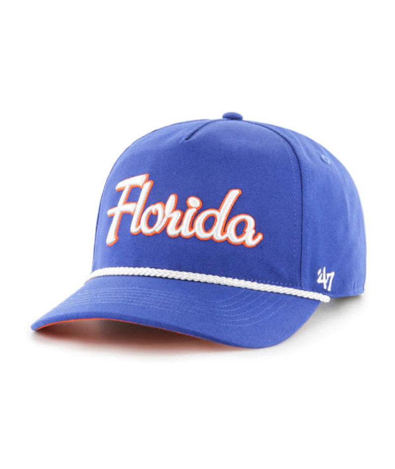 Florida Gators - NCAA Royal Overhand Hitch Hat, 47 Brand