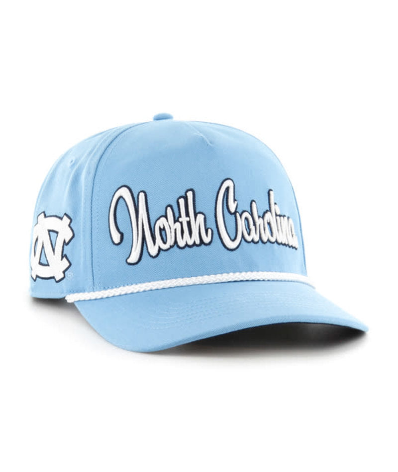 North Carolina Tar Heels - NCAA UNC Blue Columbia Overhands Hitch Hat, 47 Brand