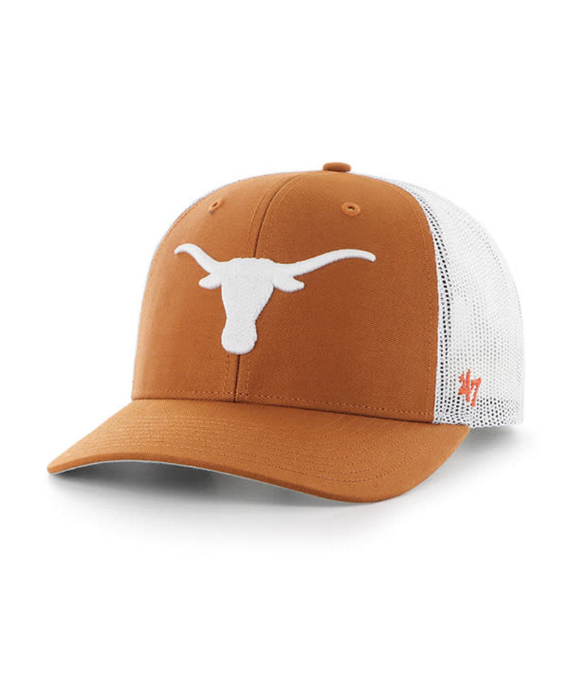 Texas Longhorns - NCAA Burnt Orange Trucker Hat, 47 Brand